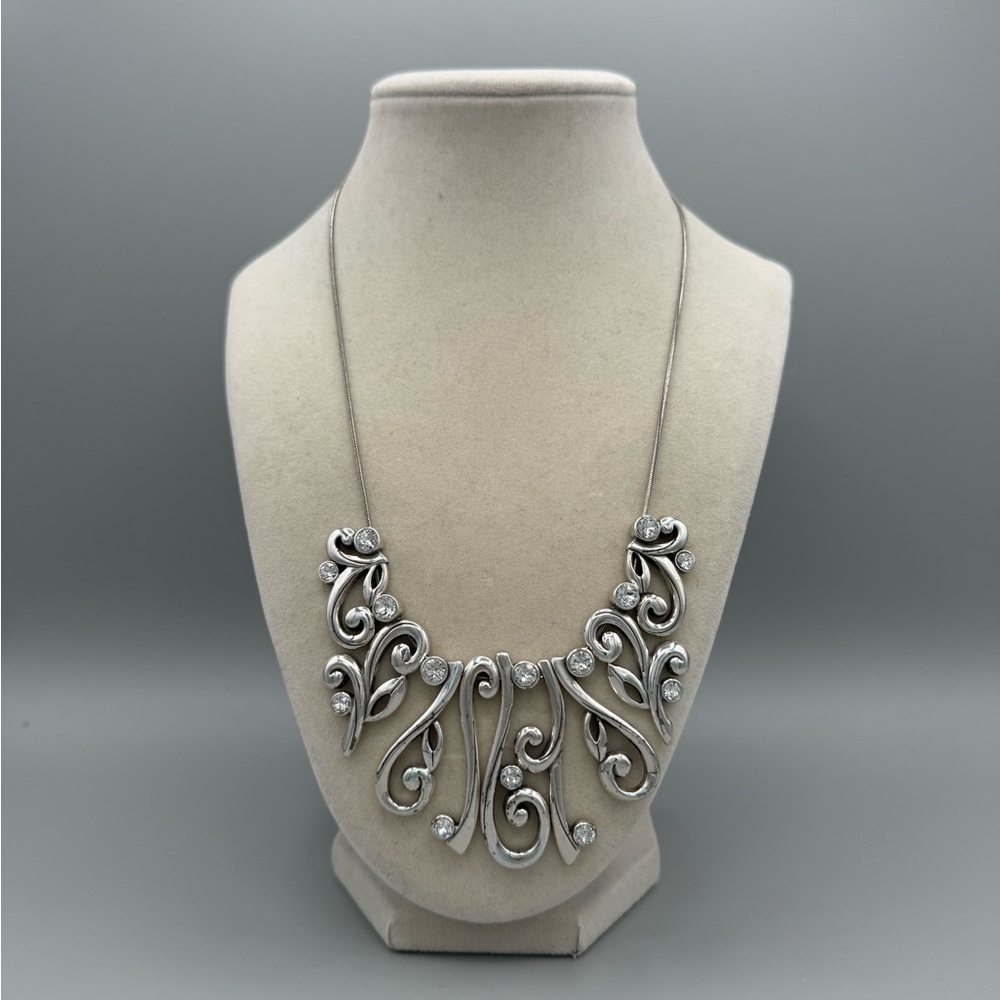 Rhinestone scroll Brighton Necklace